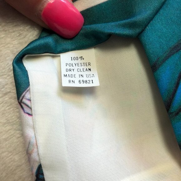 ORIGINAL Ralph Marlin Vintage 1990's CFL Miami Dolphins Tie - Picture 4 of 7